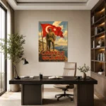 Çanakkale Geçilmez Kanvas Tablo - ürün görseli 1