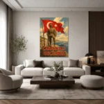 Çanakkale Geçilmez Kanvas Tablo - ürün görseli 2