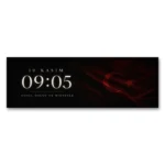 09:05 10 Kasım Atatürk’ü Anma Panoramik Kanvas Tablo