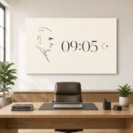 09:05 Atatürk Silüeti Kanvas Tablo – 10 Kasım Anma - ürün görseli 2