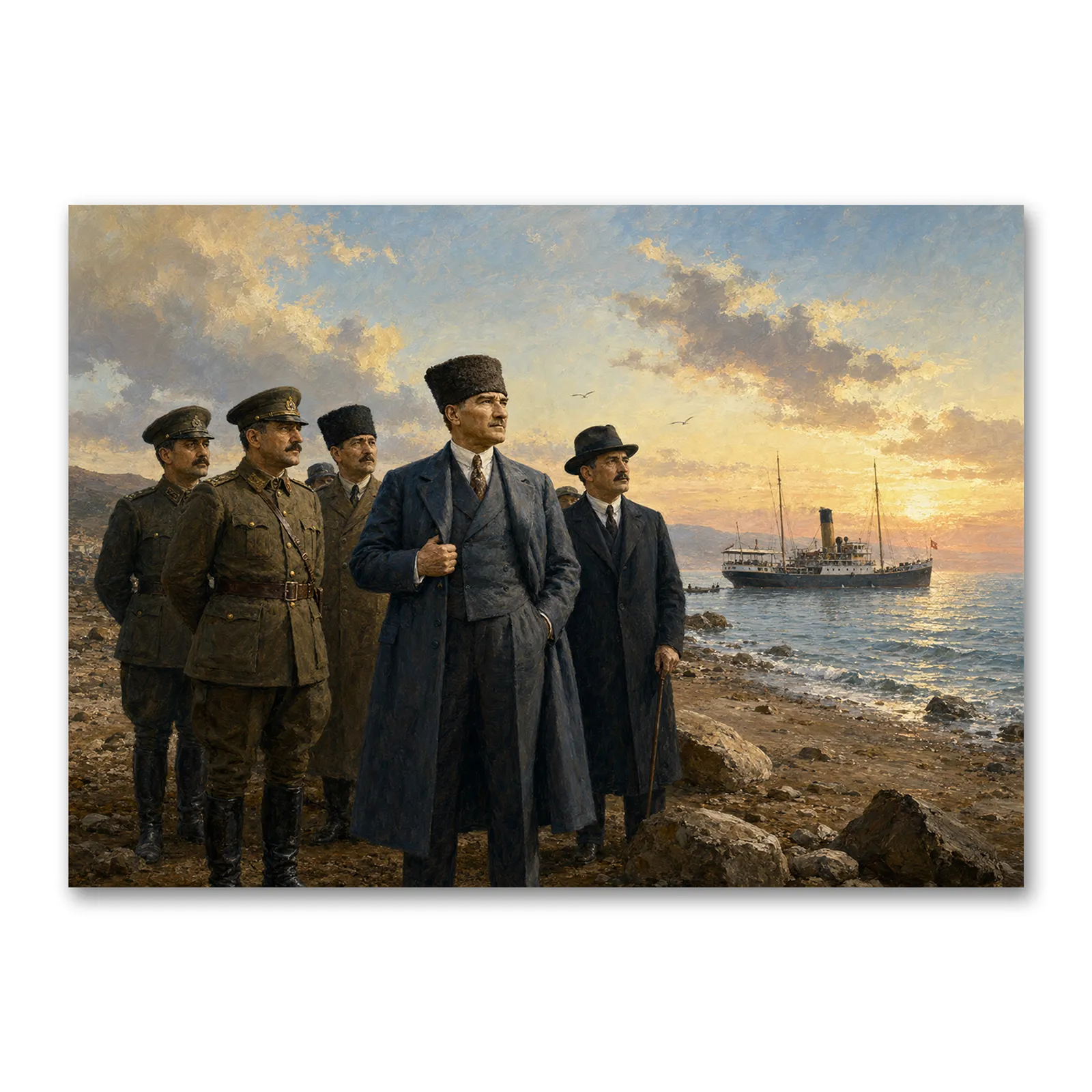 19-mayis-1919-samsun-sahilinde-ataturk-ve-bandirma-vapuru-kanvas-tablo-20260903-181752 19 Mayıs 1919 Samsun Sahilinde Atatürk ve Bandırma Vapuru Kanvas Tablo