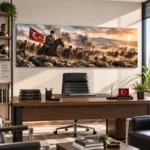 30 Ağustos Büyük Taarruz Panoramik Zafer Kanvas Tablo - ürün görseli 2