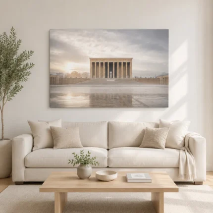 Anıtkabir 10 Kasım Anma Kanvas Tablo - ürün görseli 1