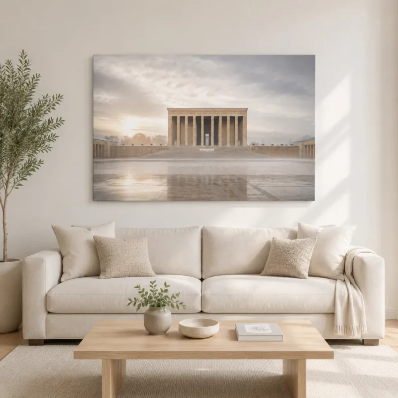 Anıtkabir 10 Kasım Anma Kanvas Tablo - ürün görseli 1
