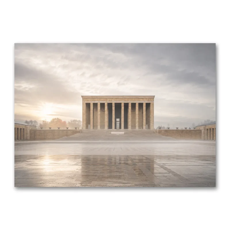 Anıtkabir 10 Kasım Anma Kanvas Tablo