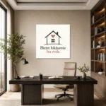 Bizim Hikâyemiz Bu Evde Aile Kanvas Tablo - ürün görseli 1
