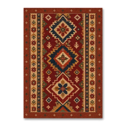 Geleneksel Anadolu Kilim Motifli Kanvas Tablo