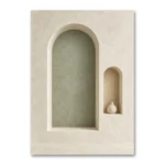 İskandinav Minimal Kemer Nişleri Kanvas Tablo