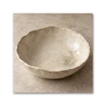 Japandi Wabi-Sabi Seramik Kase Kanvas Tablo