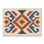 Modern Geometrik Anadolu Kilim Motifleri Kanvas Tablo