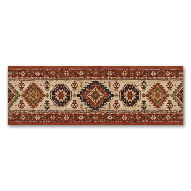 Panoramik Anadolu Kilim Motifleri Kanvas Tablo