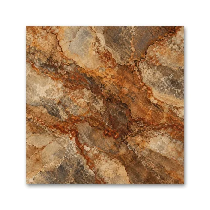 Doğal Mineral Doku Toprak Tonları Kanvas Tablo