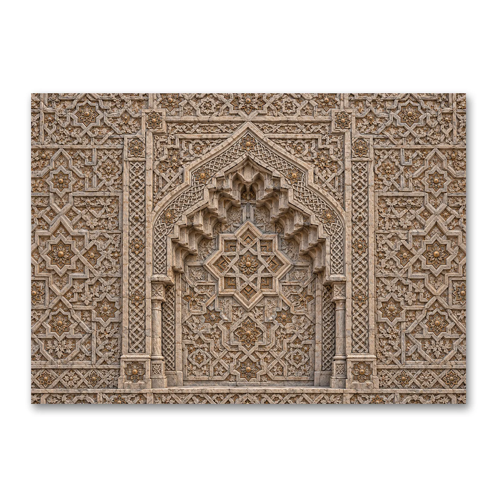 selcuklu-tac-kapi-ve-tas-islemeli-geometrik-motif-yatay-kanvas-tablo-20261002-195804 Selçuklu Taç Kapı ve Taş İşlemeli Geometrik Motif Yatay Kanvas Tablo