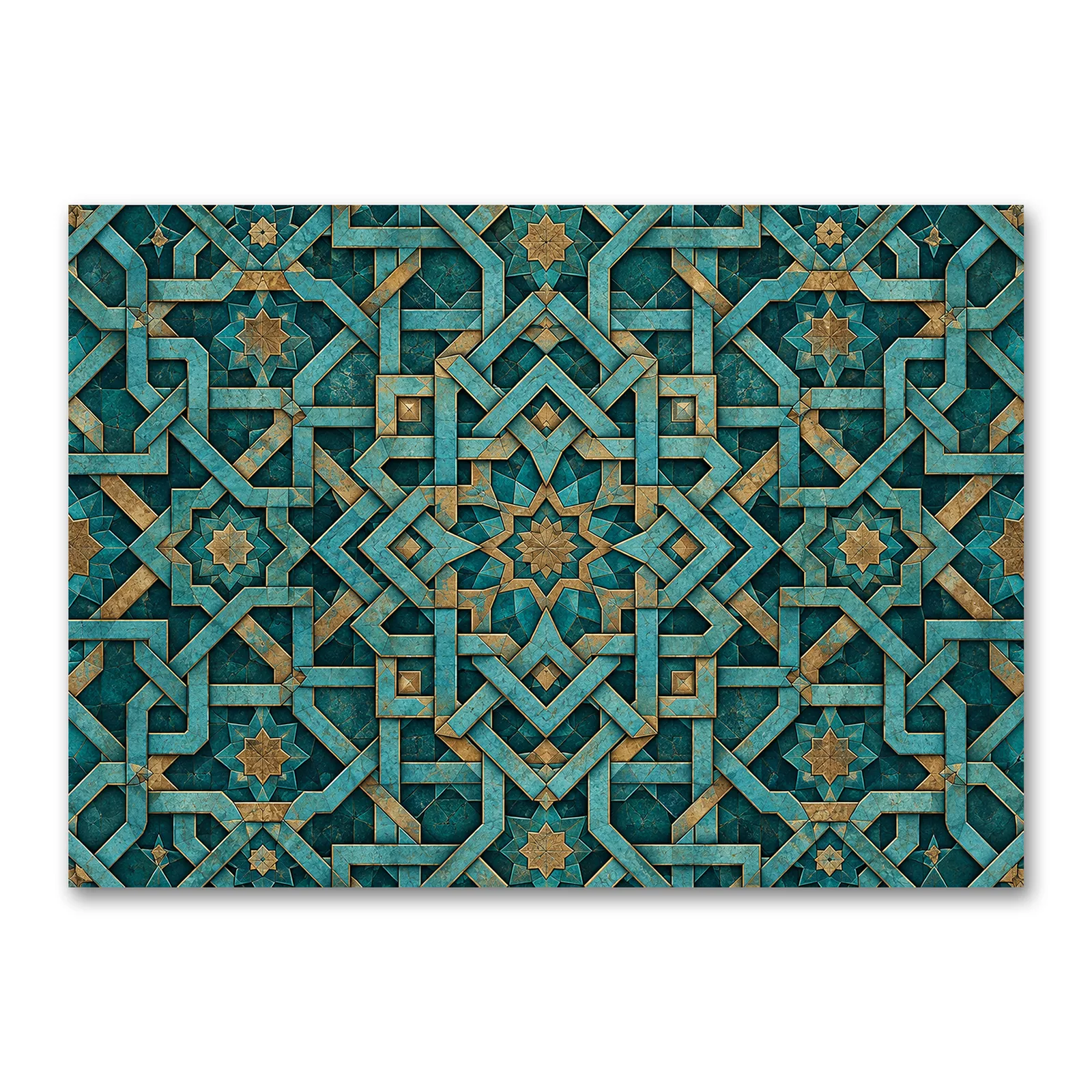 turkuaz-altin-selcuklu-geometrik-motifli-yatay-kanvas-tablo-20261002-195552 Turkuaz Altın Selçuklu Geometrik Motifli Yatay Kanvas Tablo